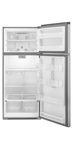 28-inch Wide Refrigerator Compatible With The EZ Connect Icemaker Kit – 18 Cu. Ft.