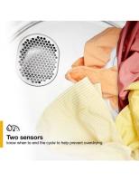 3.4 cu. ft. Compact Front Load Dryer with Flexible Installation