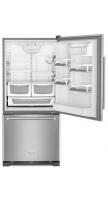 19 cu. ft. 30-Inch Width Full Depth Non Dispense Bottom Mount Refrigerator
