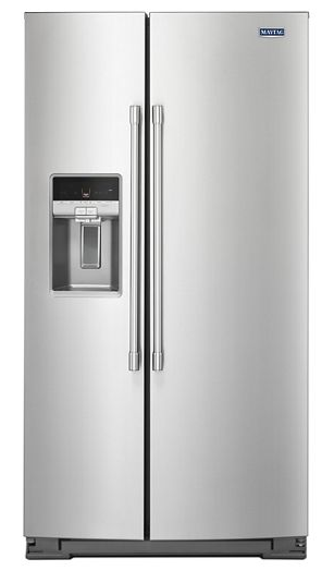 36- Inch Wide Counter Depth Side-by-Side Refrigerator- 21 Cu. Ft.