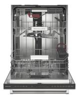 39 dBA Panel-Ready Flush-to-cabinet Dishwasher with FreeFlex™ Fit Third Level Rack