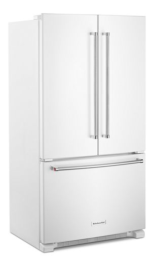 20 cu. ft. 36-Inch Width Counter-Depth French Door Refrigerator with Interior Dispensev