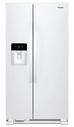 33-inch Wide Side-by-Side Refrigerator - 21 cu. ft.