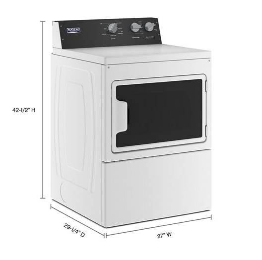 Commercial-Grade Residential Electric Dryer - 7.4 cu. ft.