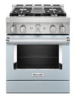 KitchenAid® 30'' Smart Commercial-Style Gas Range with 4 Burners