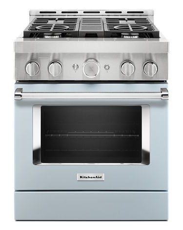 KitchenAid® 30'' Smart Commercial-Style Gas Range with 4 Burners