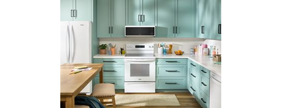 1.1 cu. ft. Smart Low Profile Microwave Hood Combination with 450 CRM 4-Speed Venting