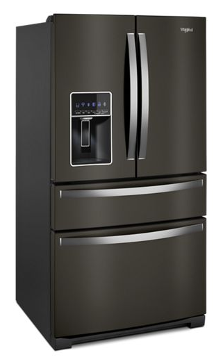 36-inch Wide 4-Door Refrigerator with Exterior Drawer - 26 cu. ft.