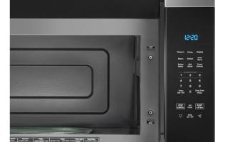 30’ W 1.7 cu. ft Over the range Microwave with 1000-Watts Cooking Power