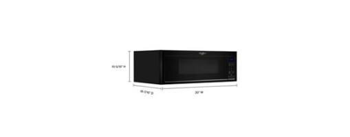 1.1 cu. ft. Low Profile Microwave Hood Combination