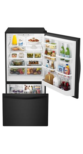 30-inches wide Bottom-Freezer Refrigerator with SpillGuard™ Glass Shelves - 18.7 cu. ft.