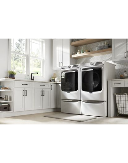Smart Front Load Electric Dryer with Extra Power and Advanced Moisture Sensing Plus - 7.3 cu. ft.