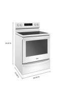 6.4 cu. ft. Freestanding Electric Range with Frozen Bake™ Technology