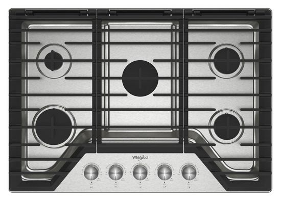 30-inch Gas Cooktop with Fifth Burner
