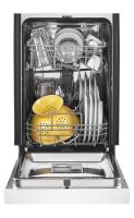 Small-Space Compact Dishwasher with Stainless Steel Tub.