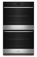 10.0 Total Cu. Ft. Double Wall Oven with Air Fry When Connected.