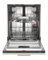 44 dBA Panel-Ready Two-Rack Flush Dishwasher with Door-Open Dry System