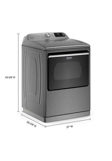 Smart Top Load Electric Dryer with Extra Power - 7.4 cu. ft