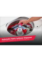 Large Capacity Top Load Washer with High-Efficiency Agitator