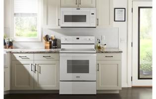 Over-the-Range Microwave with stainless steel cavity - 1.7 cu. ft.