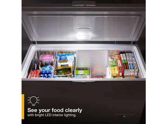 16 Cu. Ft. Convertible Chest Freezer with 3 Storage Levels