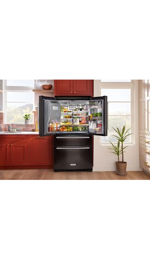 26.2 Cu. Ft. Multi-Door French Door Refrigerator with Platinum Interior