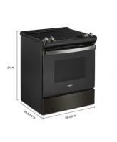 4.8 Cu. Ft. Whirlpool® Electric Range with Frozen Bake™ Technology.