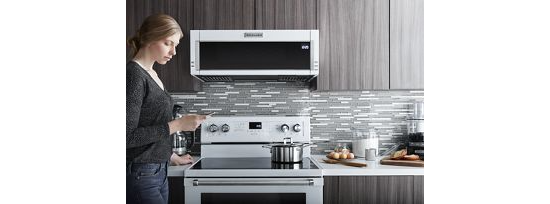 1000-Watt Low Profile Microwave Hood Combination