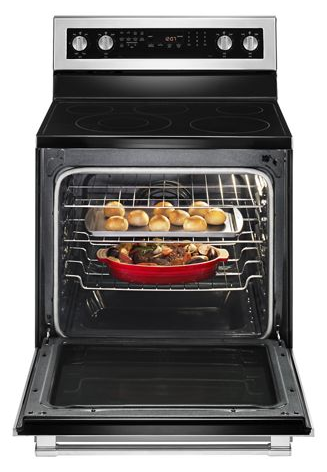 30-Inch Wide Electric Range With True Convection And Power Preheat - 6.4 Cu. Ft.