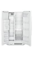 33-inch Side-by-Side Refrigerator with Dual Pad External Ice and Water Dispenser