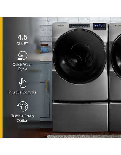 4.5 Cu. Ft. Front Load Washer with Quick Wash Cycle