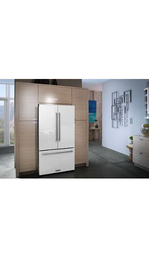 25 Cu. Ft. 36-Width Standard Depth French Door Refrigerator with Interior Dispense