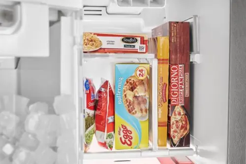 36-Inch Wide Side-by-Side Refrigerator with Exterior Ice and Water Dispenser - 25 Cu. Ft.