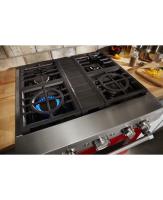 KitchenAid® 30'' Smart Commercial-Style Dual Fuel Range with 4 Burners
