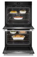 10.0 Total Cu. Ft. Double Wall Oven with Air Fry When Connected.