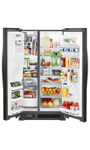 36-inch Wide Side-by-Side Refrigerator - 25 cu. ft