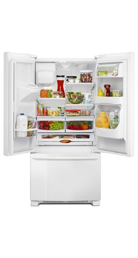 33- Inch Wide French Door Refrigerator with Beverage Chiller™ Compartment - 22 Cu. Ft.