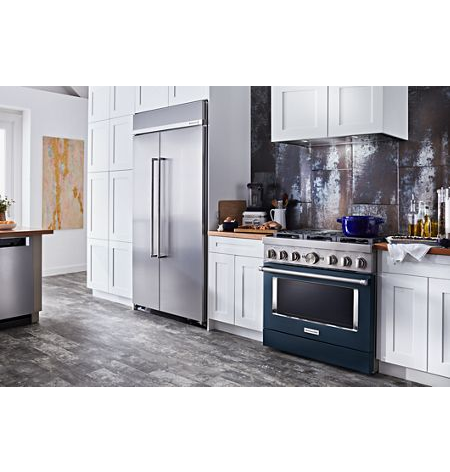 KitchenAid® 36'' Smart Commercial-Style Dual Fuel Range with 6 Burners