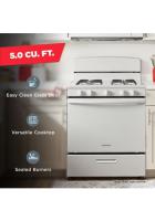Amana® 30-inch Gas Range with Easy-Clean Glass Door