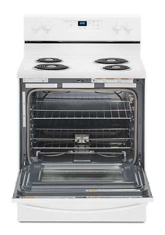 4.8 cu. ft. Electric Range with Keep Warm setting.