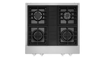 KitchenAid® 30'' 4-Burner Commercial-Style Gas Rangetop