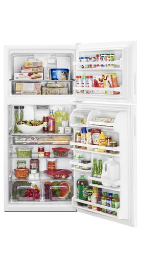 30-Inch Wide Top Freezer Refrigerator with PowerCold® Feature- 18 Cu. Ft.