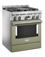 KitchenAid® 30'' Smart Commercial-Style Gas Range with 4 Burners