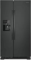 36-inch Side-by-Side Refrigerator with Dual Pad External Ice and Water Dispenser