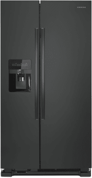 36-inch Side-by-Side Refrigerator with Dual Pad External Ice and Water Dispenser