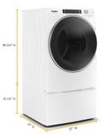 7.4 cu. ft. Front Load Electric Dryer with Steam Cycles