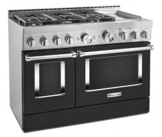  KitchenAid® 48'' Smart Commercial-Style Gas Range with Griddle