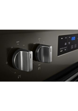 5.3 cu. ft. Whirlpool® electric range with Frozen Bake™ technology.
