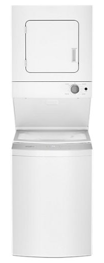 1.6 cu.ft Electric Stacked Laundry Center 6 Wash cycles and AutoDry™