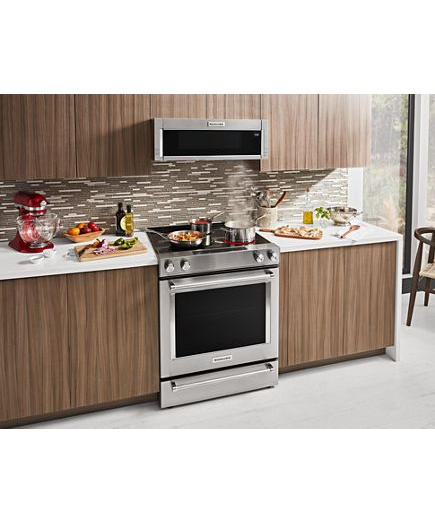 30-Inch 5-Element Electric Slide-In Convection Range